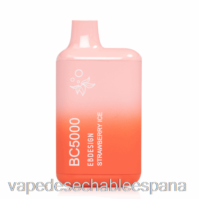 Vape España Bc5000 Desechable Hielo Fresa